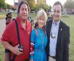18. with Tommy Wildcat and Cherokee Nation Secreary of State Chuck Hoskin Jr. National Trail of Tears Conference, Decatur, AL Oct 27, 2018